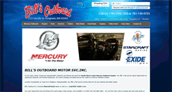 Desktop Screenshot of billsoutboard.com